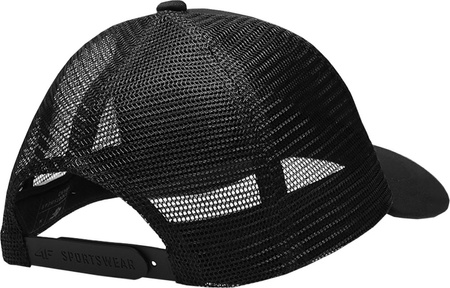 Czapka z daszkiem męska 4F M123 głęboka czerń 4FSS23ACABM123 20S