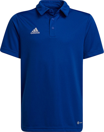 Koszulka dla dzieci adidas Entrada 22 Polo niebieska HG6289