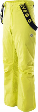 Dziecięce spodnie narciarskie Hi-tec Darin JR Spring limonka rozmiar 146