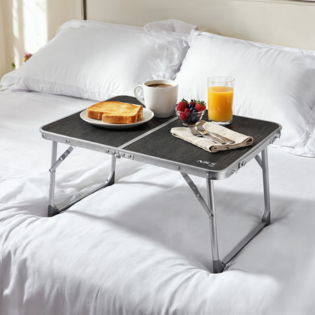 Stolik kempingowy turystyczny składany Nils Camp NC3402 ciemnoszary 40x60x25cm