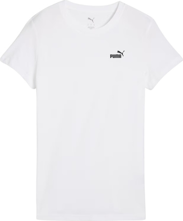 Koszulka damska Puma ESS Small No.1 Logo Tee biała 682372 02