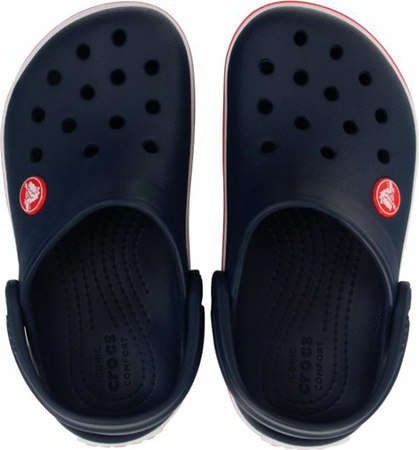 Chodaki sandały klapki dla dzieci Crocs Kids Crocband Clog granatowo-czerwone 207006 485