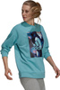 Bluza damska adidas uforu Sweatshirt niebieska GS3893