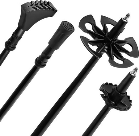 Kijki kije regulowane nordic walking aluminium Nils NW8612