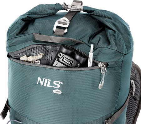 Plecak turystyczny trekkingowy górski zielony kjolen 40l Nils camp NC1938