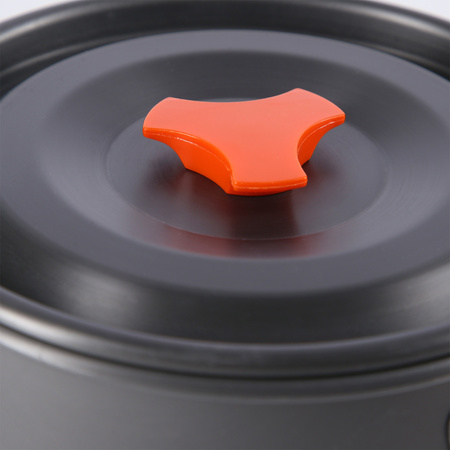 Zestaw naczyń kempingowych turystycznych Nils camp nc1782