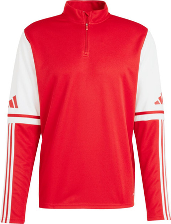 Bluza męska adidas Squadra 25 Training Top czerwono-biała JD2984