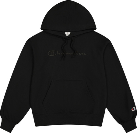 Bluza damska Champion Hooded Sweatshirt czarna 117785 KK001