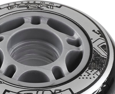 Kółka Nils Extreme PU 70x24 82a czarne 4 sztuki