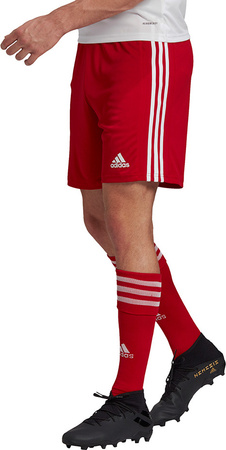 Spodenki treningowe krótkie męskie adidas czerwone Squadra 21 Shorts GN5771