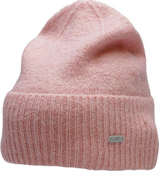 Czapka damska 4F jasny róż melanż H4Z22 CAD012 56M