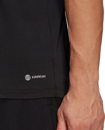 Koszulka męska adidas Entrada 22 Tee czarna HC0448