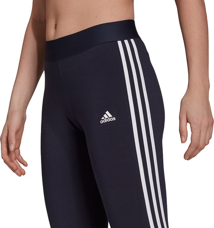 Legginsy damskie adidas Essentials 3S granatowe H07771