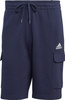 Spodenki męskie adidas Essentials French Terry Cargo granatowe HA4339