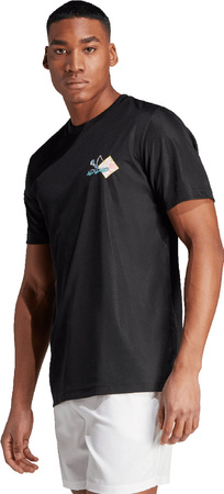Koszulka męska adidas Tennis APP czarna II5918