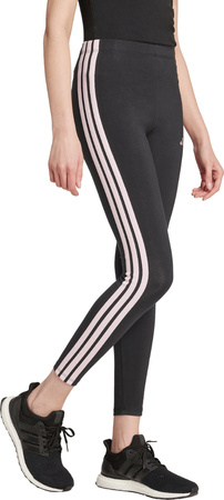 Legginsy damskie adidas Essentials 3-Stripes Cotton czarne JW1815