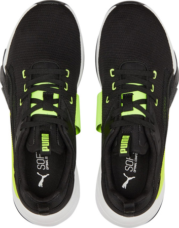 Buty damskie Puma Zora Puma czarno-zielone 386274 04