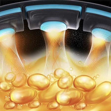 Zestaw Hula hop magnetyczny z licznikiem pas wyszczuplający HMS 71 - 106 cm