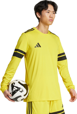 Koszulka męska adidas Squadra 25 Long Sleeve Jersey LM żółta JF6077