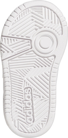 Buty dla dzieci adidas Hoops 3.0 białe GW0442