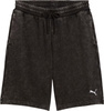Spodenki męskie Puma Ess Elevated Relaxed Wash czarno-szare 688052 01