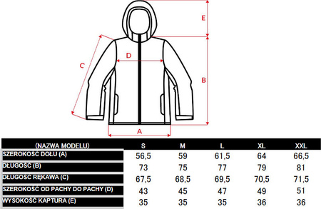 Męska kurtka narciarska snowboardowa ocieplana membrana 5000mm Hi-Tec Bicco rozmiar L