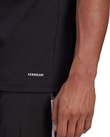 Koszulka męska adidas Tiro 21 Polo czarna GM7367