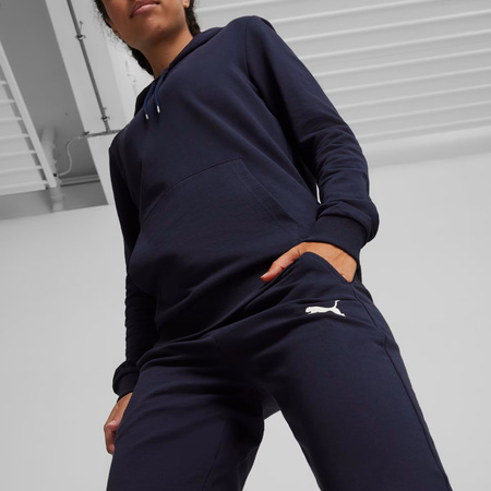 Spodnie damskie Puma Team Goal Casuals granatowe 658604 06