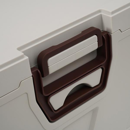 Składana skrzynia kempingowa turystyczna z pokrywą 50l Nils camp NCB4004