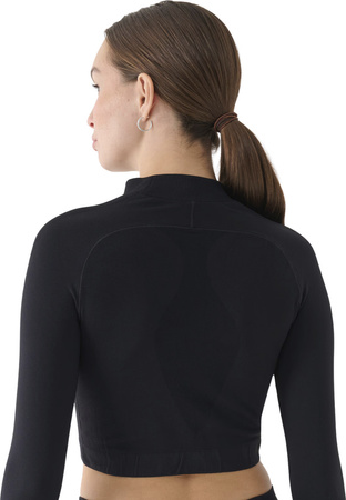 Koszulka damska 4F Longsleeve FNK F483 czarne 4FRAW24TFLOF483 20S