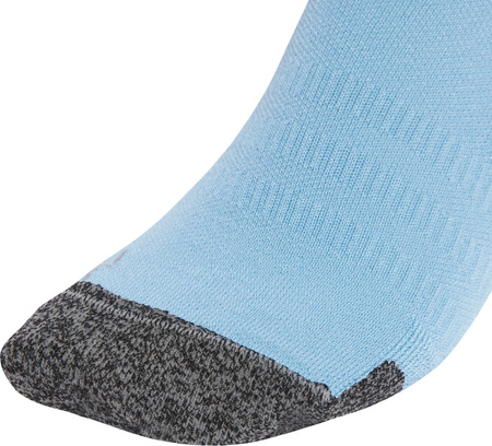 Skarpety piłkarskie adidas Football Cushioned Performance Crew błękitne JW3433