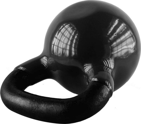 Kettlebell odważnik treningowy żeliwny pokryty winylem HMS KNV32 32kg