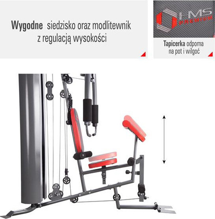 Atlas treningowy siłownia do ćwiczeń HMS Premium Tytan 7