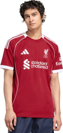 Koszulka męska adidas Liverpool FC 25/26 Home Jersey czerwona JV6423
