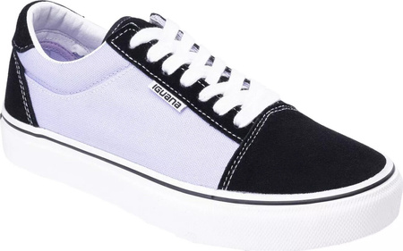 Dziecięce buty trampki miejskie zamszowe Iguana Osky TG biało-czarne rozmiar 40