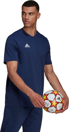 Koszulka męska adidas Entrada 22 Tee granatowa HC0450