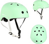 Kask rowerowy na rolki deskorolkę hulajnogę Nils Extreme MTW001 miętowy rozmiar L 58-61 cm