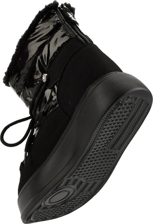 Buty damskie zimowe Lee Cooper czarne LCJ-25-03-3814LA