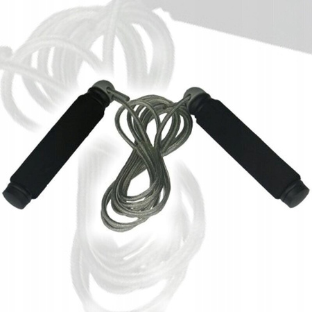 Skakanka z linką stalową Allright 280 cm