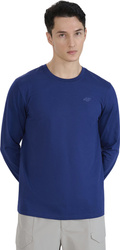 Koszulka męska 4F Longsleeve M432 granatowa 4FWMM00TLONM432 031S