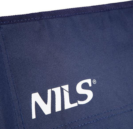 Krzesło turystyczne kempingowe plażowe Nils nc3035 granatowy