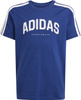 Koszulka dla dzieci adidas Codes Collegiate Graphic Tee granatowa JL6138