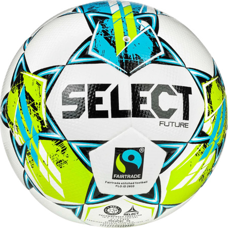 Piłka nożna Select Future DB v25 biało-niebieska 19140
