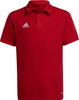 Koszulka dla dzieci adidas Entrada 22 Polo czerwona H57495