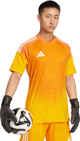 Koszulka bramkarska męska adidas Tiro 25 Competition Jersey Short Sleeve pomarańczowa JN4502