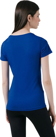 Koszulka damska funkcyjna 4F kobalt H4L22 TSDF352 36S