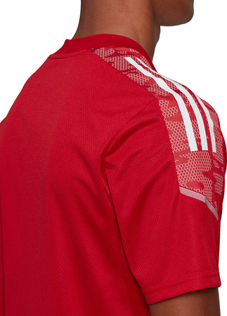 Koszulka męska adidas Condivo 21 Training Jersey Primeblue czerwona GH7166