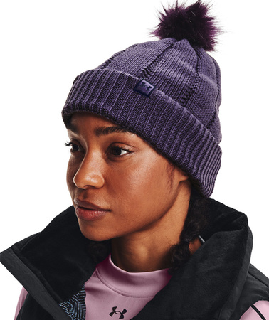 Czapka Under Armour Around Town CGI Beanie fioletowa 1365936 500