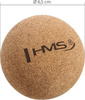 Piłka do masażu HMS blw01 cork pojedyńcza