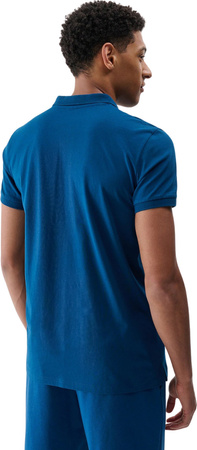 Koszulka męska polo 4F M367 niebieska 4FWMM00TPTSM367 46S